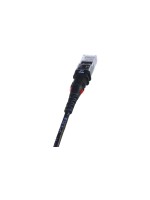 Patchsee Câble patch ThinPATCH Cat 6A, U/UTP, 7.9 m, Noir