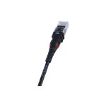 Patchsee Câble patch ThinPATCH Cat 6A, U/UTP, 12.2 m, Noir