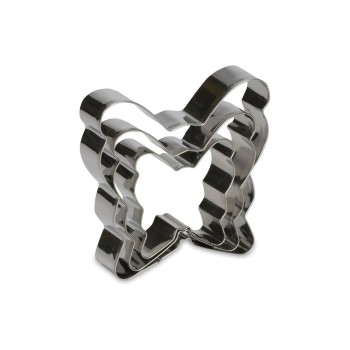 Patisse Emporte-pièce pour biscuits Papillon, 3 pièces