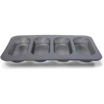 Patisse Hot Dog Brötchen Backbl., 4-teilig Profi 34x23 cm Patisse Hot Dog Brötchen Backbl., 4-teilig Profi 34x23 cm