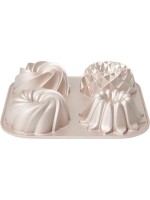 Patisse Mini Gugelhupf Blech, 4er Aluguss