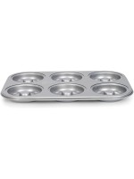 Patisse Plat de cuisson des beignets Silver-Top 32 x 22 x 2.5 cm