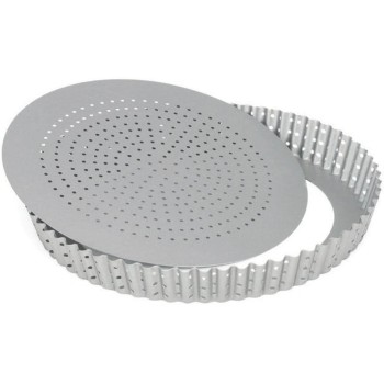 Patisse Quicheform Boden Silver-Top, gelocht with losem Boden, ø 24 cm Patisse Quicheform Boden Silver-Top, gelocht with losem Boden, ø 24 cm