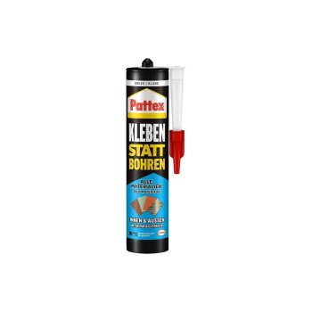 Pattex Adhésif de montage Intérieur et extérieur 450 g, Blanc Pattex Adhésif de montage Intérieur et extérieur 450 g, Blanc