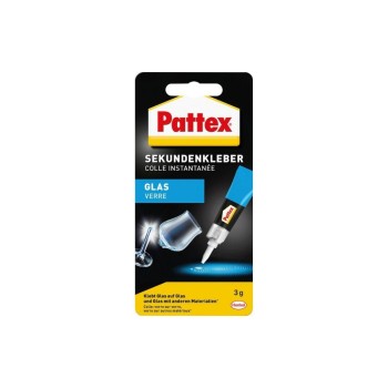 Pattex Colle instantanée verre 3 ml