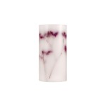Pauleen Set de bougies LED Shiny Bloom, Ø 7.6 cm, Violet/Blanc, 2 pcs.