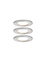 Paulmann Spot encastré Nova Plus Coin Starr Set, 3 x 6 W, 2700 K, fer