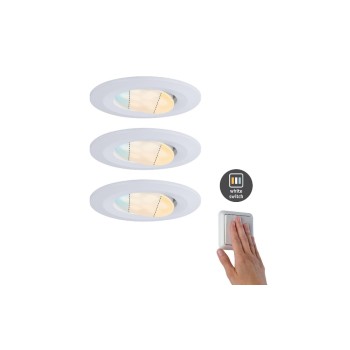 Paulmann EBL HomeSpa Set Calla, IP65 WhiteSwitch schwenk 3x550lm 5,5W 230V