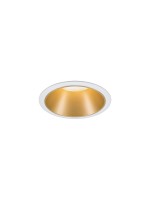 Paulmann Spot encastré Cole, 1 x GU10, 10 W, blanc/or