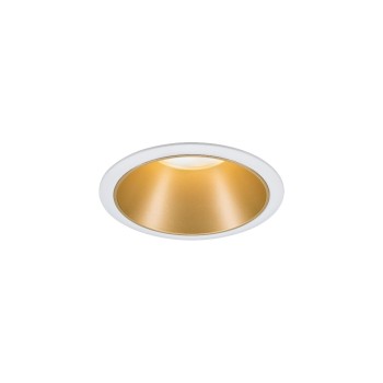 Paulmann EBL Cole, max 1x10W GU10 230V white matt gold Alu