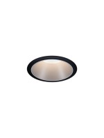 Paulmann EBL Cole, max 1x10W GU10 230V schwarz matt silber Alu