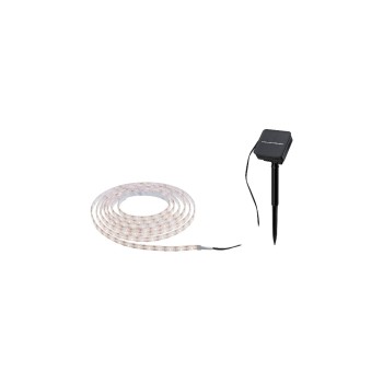 Paulmann LED Stripe Solar 3 m Capteur crépusculaire et batterie Paulmann LED Stripe Solar 3 m Capteur crépusculaire et batterie