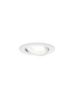 Paulmann Luminaire encastré LED Nova Coin Blanc