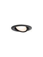 Paulmann Luminaire encastré Nova Plus orientable Noir