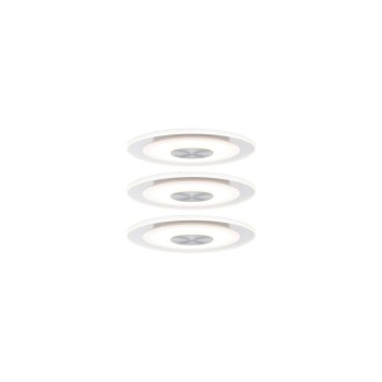 Paulmann Premium LED Einbau Whirl Basisset, rund 120mm 3x4,9W 3x180lm 230V dimm