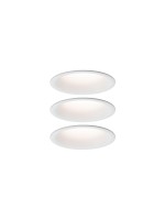 Paulmann LED Einbau Cymbal Coin Basisset, IP44 rund 77mm Coin 3x6,7W 3x430lm 230V