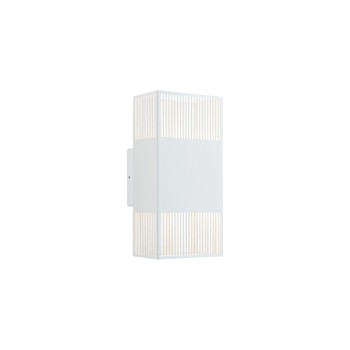 LED Wandleuchte Tharin IP44 3000K 120x104m, Tharin IP44 3000K 120x104mm 2x3,7W Weiss