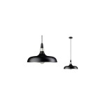 Pendelleuchte Juna E27 max. 20W black , black  matt, Champagner dimmbar Metall