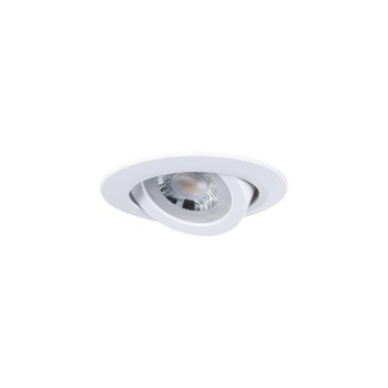 LED Einbauleuchte 10er-Set schwenkbar rund, 70° 10x4,8W 10x450lm 230V 3000K Weiss LED Einbauleuchte 10er-Set schwenkbar rund, 70° 10x4,8W 10x450lm 230V 3000K Weiss