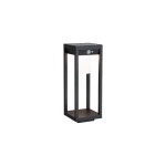 Solar LED Lichtobjekt Solar Marisol Beweg, Bewegungsmelder IP44 3000K 350lm black 