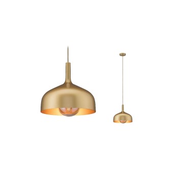 Paulmann Suspension Embla II E27 Or Métal Métal