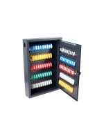 Pavo Armoire à clés Deluxe 100 crochets, gris