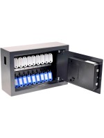 Pavo Coffre-fort à clé Advanced 20 crochets, gris