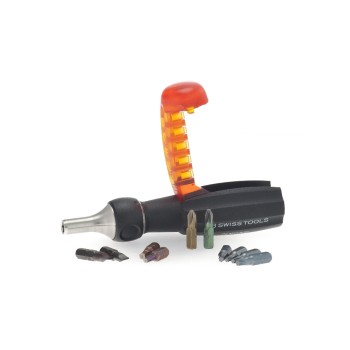 PB Ratschengriff avec Magazin avec 10 Bits, Links-/Rechtslauf+blockiert 1/4 PB Ratschengriff avec Magazin avec 10 Bits, Links-/Rechtslauf+blockiert 1/4