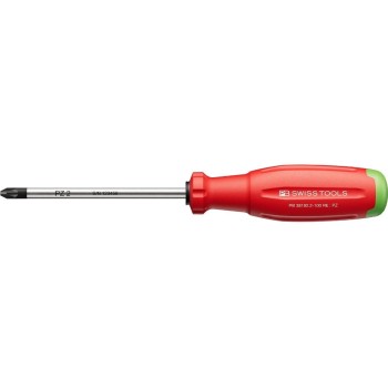PB Swiss Tools Tournevis cruciforme PZ PB 38192.2-100 Rouge PB Swiss Tools Tournevis cruciforme PZ PB 38192.2-100 Rouge