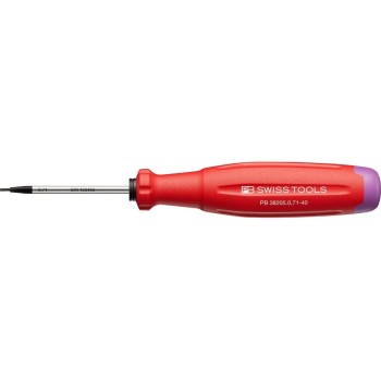 PB Swiss Tools Tournevis pour vis à six pans creux SwissGrip Evo Rouge PB Swiss Tools Tournevis pour vis à six pans creux SwissGrip Evo Rouge