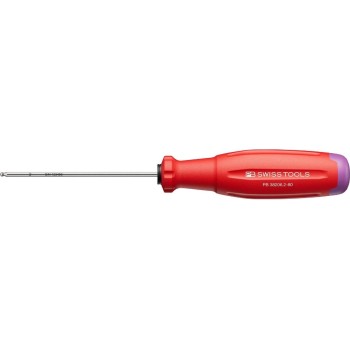 PB Swiss Tools Tournevis à tête sphérique PB 38206.2-80 Rouge Six pans creux PB Swiss Tools Tournevis à tête sphérique PB 38206.2-80 Rouge Six pans creux
