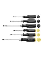 PB Swiss Tools Jeu de tournevis SwissGrip Evo à fente Phillips