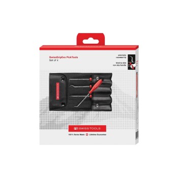 PB Swiss Tools PickTool Set PB 38681.CBB rouge 4 pièces
