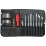 PB Rollsaccoche/etui Schraubenzieher Allround-Set, mit SwissGrip et Wechselklingen