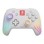 PDP Manette Afterglow Wave Nintendo Switch Blanc