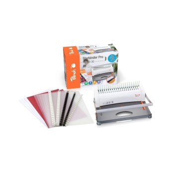 Peach kompaktes Plastikbindegerät, forHeim- oder Kleinbürogebrauch