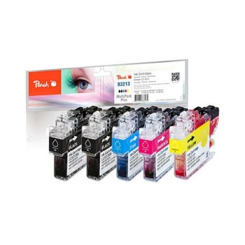 Peach Ink Brother LC-3213 MultiPack+, 2x11, 3x7ml 2xbk, c, m, y Peach Ink Brother LC-3213 MultiPack+, 2x11, 3x7ml 2xbk, c, m, y