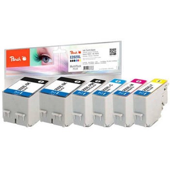 Peach Ink Epson No 202XL MultiPack Plus, 1x20, 4x11ml 2xbk, pbk, c, m, y Peach Ink Epson No 202XL MultiPack Plus, 1x20, 4x11ml 2xbk, pbk, c, m, y