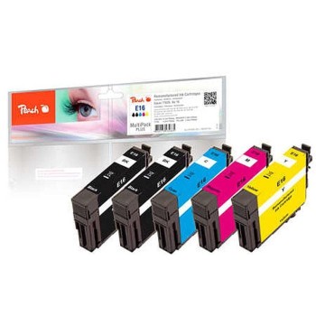 Peach Ink Epson No 16 MultiPack Plus, 2x6,2 3x3,8ml 2xbk, c, m, y Peach Ink Epson No 16 MultiPack Plus, 2x6,2 3x3,8ml 2xbk, c, m, y