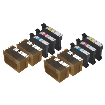 Peach Ink Epson No 27XL Multi-10-Pack, 10x20ml 4x bk, 2x c, m, y Peach Ink Epson No 27XL Multi-10-Pack, 10x20ml 4x bk, 2x c, m, y