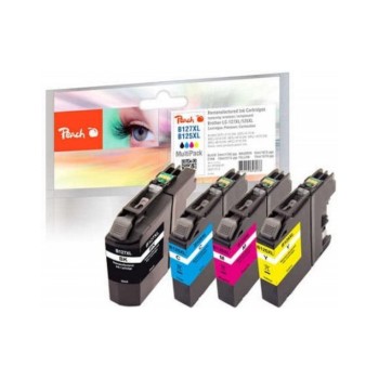 Peach Ink Brother LC-125/7XL Multi, 1x34, 3x15 ml, bk, c, m, y Peach Ink Brother LC-125/7XL Multi, 1x34, 3x15 ml, bk, c, m, y