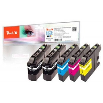 Peach Ink Brother LC-125/7XL Multi+, 2x34, 3x15 ml, 2xbk, c, m, y Peach Ink Brother LC-125/7XL Multi+, 2x34, 3x15 ml, 2xbk, c, m, y