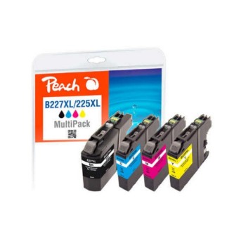 Peach Ink Brother LC-225/7XL Multi, 1x34, 3x15 ml, bk, c, m, y Peach Ink Brother LC-225/7XL Multi, 1x34, 3x15 ml, bk, c, m, y