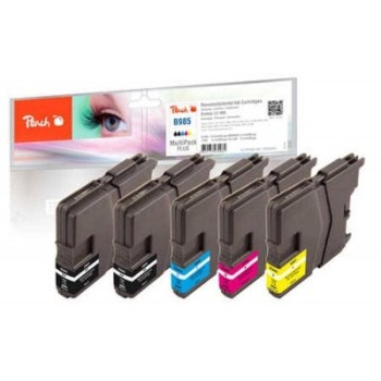 Peach Ink Brother LC-985 Multi+, 2x15 3x8,1 ml, 2xbk, c, m, y Peach Ink Brother LC-985 Multi+, 2x15 3x8,1 ml, 2xbk, c, m, y