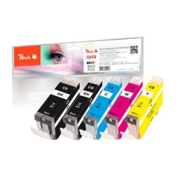 Peach Ink Canon PGI-5 / CLI-8 Multi, 1x26, 4x13 ml, bk, pbk, c, m, y Peach Ink Canon PGI-5 / CLI-8 Multi, 1x26, 4x13 ml, bk, pbk, c, m, y