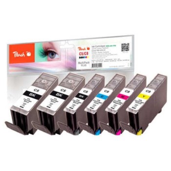 Peach Ink Canon PGI-5 / CLI-8 Multi+, 2x26, 4x13 ml, 2xbk, pbk, c, m, y Peach Ink Canon PGI-5 / CLI-8 Multi+, 2x26, 4x13 ml, 2xbk, pbk, c, m, y