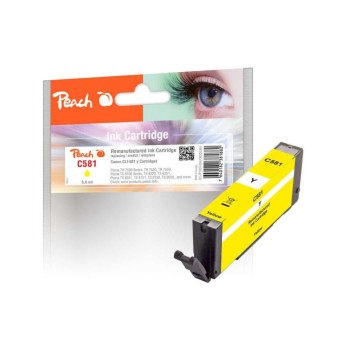 Peach Ink Canon CLI-581, 2105C001, 5.6 ml, yellow Peach Ink Canon CLI-581, 2105C001, 5.6 ml, yellow