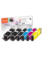 Peach Tinte Canon PGI-580/CLI-581 Multi+, 2x11, 4x5.6 ml, 2xbk, pbk, c, m, y