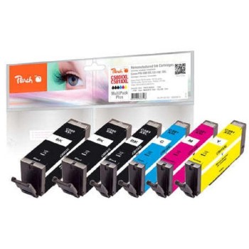 Peach Ink Canon PG/CLI-580/1XXL Multi+, 2x23, 4x12 ml, 2xbk, pbk, c, m, y Peach Ink Canon PG/CLI-580/1XXL Multi+, 2x23, 4x12 ml, 2xbk, pbk, c, m, y