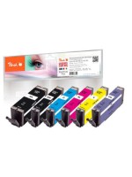 Peach Tinte Canon PG/CLI-580/1XXL Multi6, 1x23, 5x12 ml, bk, pbk, c, m, y, pb